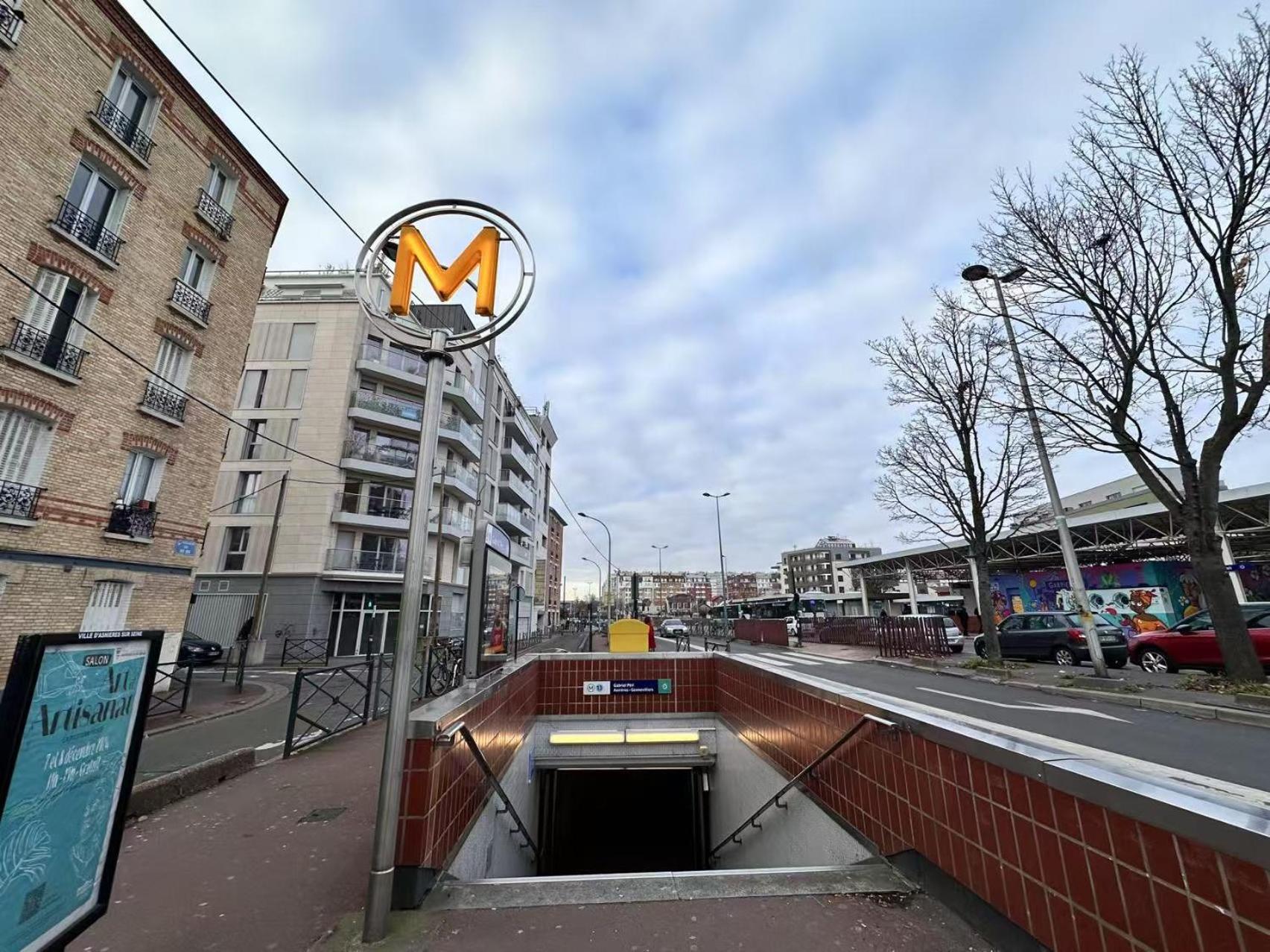 Apartment Metro-Paris Аньер-сюр-Сен Экстерьер фото